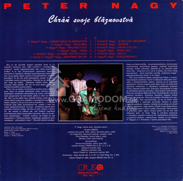 Peter  Nagy - Chráň svoje bláznovstvá - Image 2