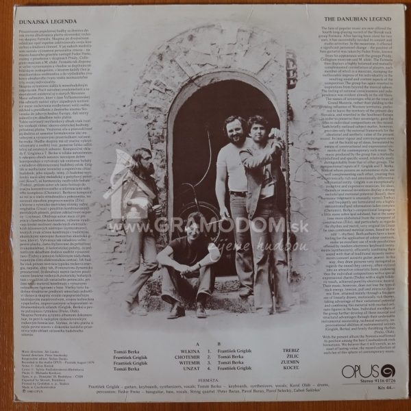 Fermáta ‎– Dunajská Legenda - Image 2