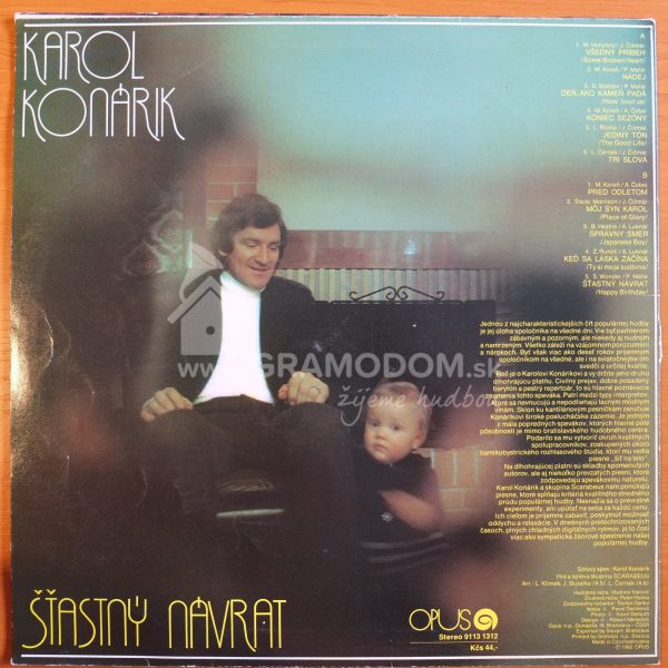 Karol Konárik A Scarabeus ‎– Šťastný Návrat - Image 2