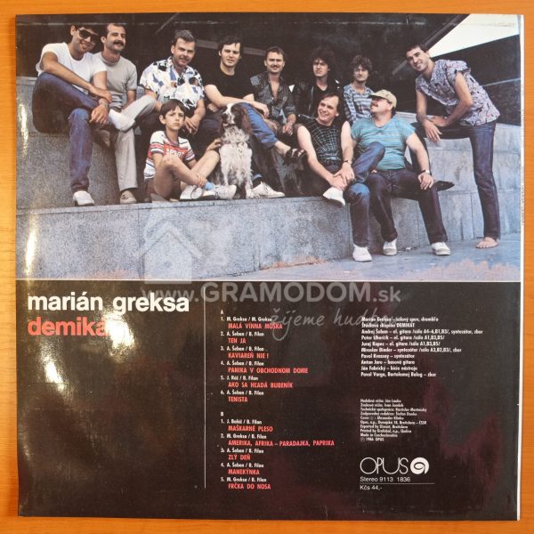 Marián Greksa, Demikát ‎– Marián Greksa Demikát - Image 2