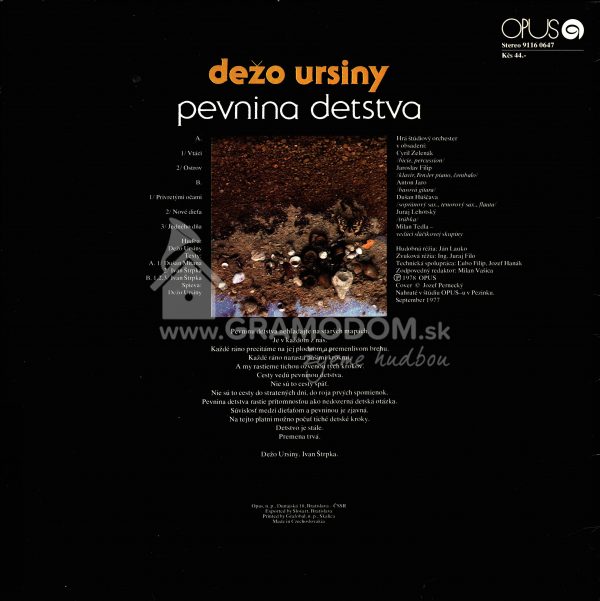 Dežo Ursiny – Pevnina Detstva - Image 2