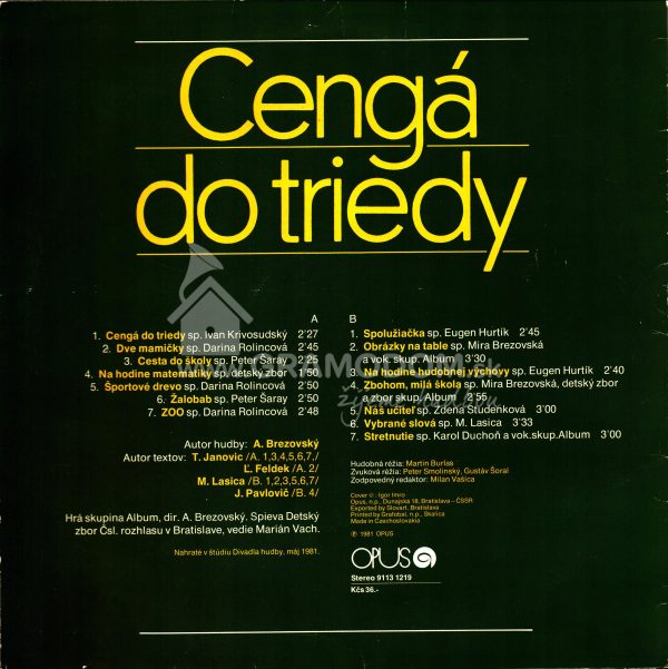 Various – Cengá Do Triedy - Image 2